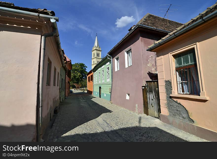 Sighisoara citadel street