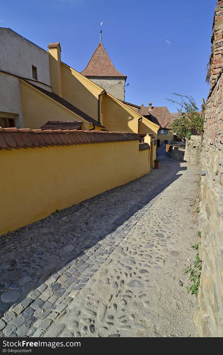 Sighisoara Tower Street