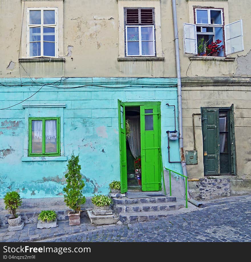 Sighisoara citadel art