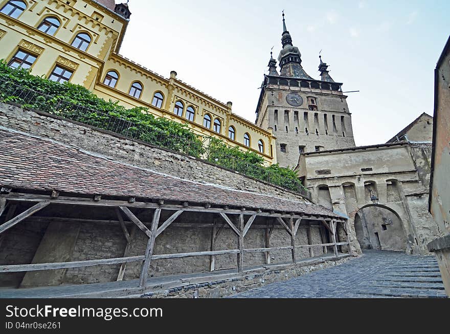 Sighisoara is a city in middle Transylvania of Romania, great touristic attraction. Sighisoara is a city in middle Transylvania of Romania, great touristic attraction.