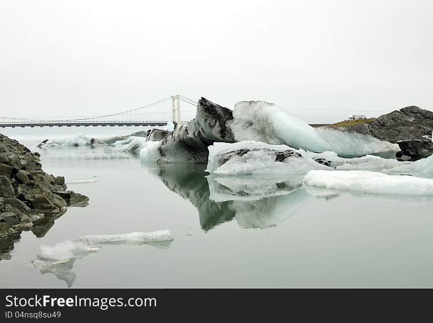 Jokulsarlon Lagoon.