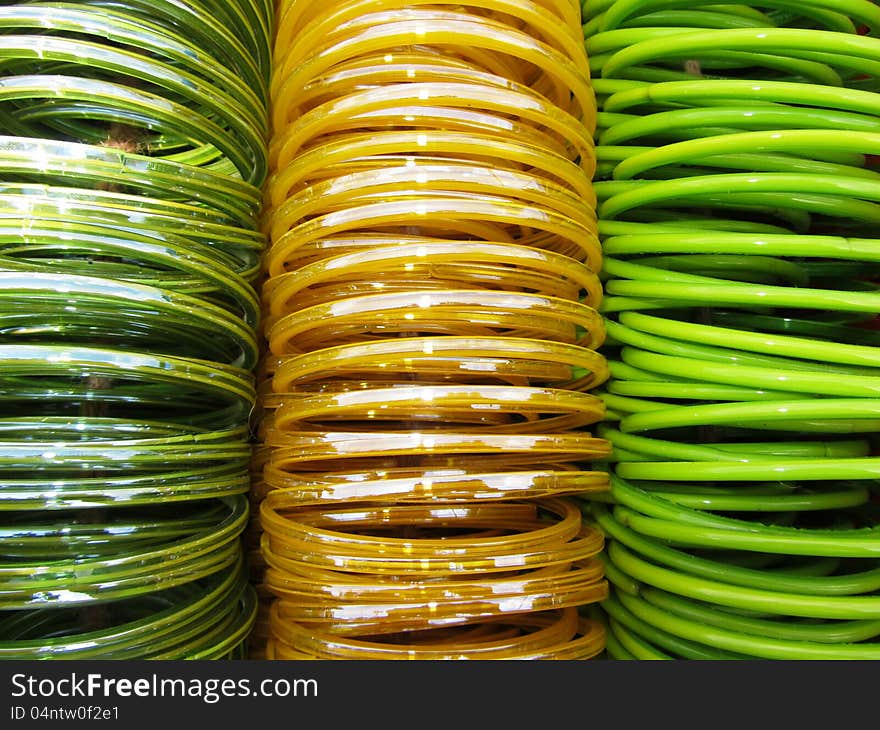 Colorful bangles