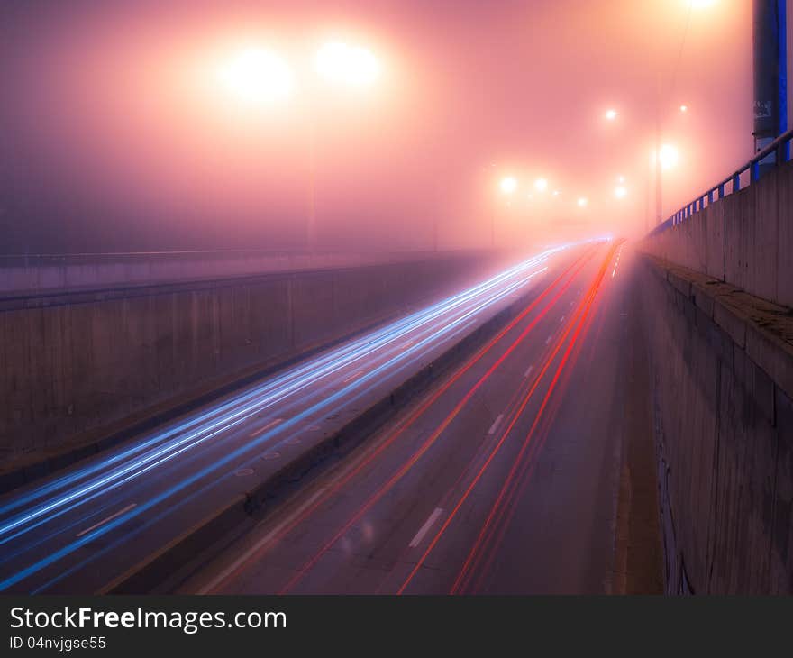 Foggy Nightly Kiev