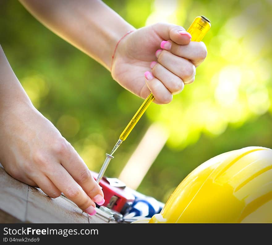 Tool in the hands of women