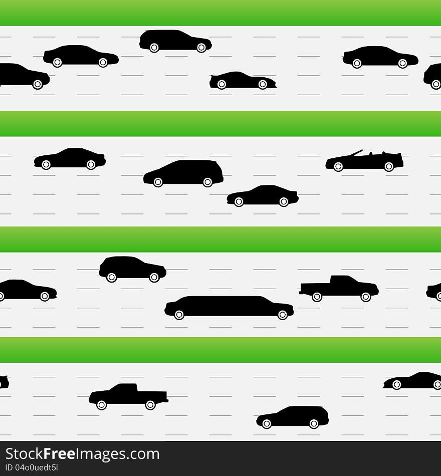 Highways traffic seamless texture