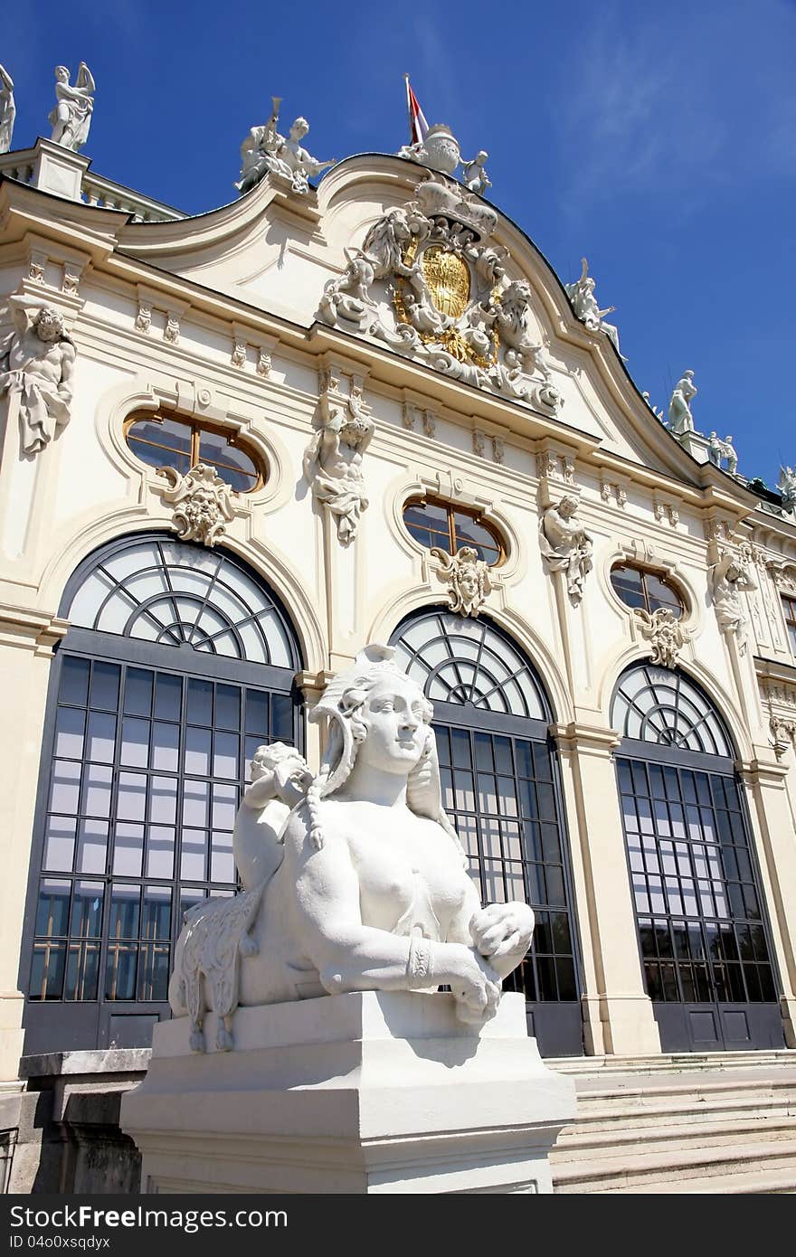 Belvedere In Vienna, Austria