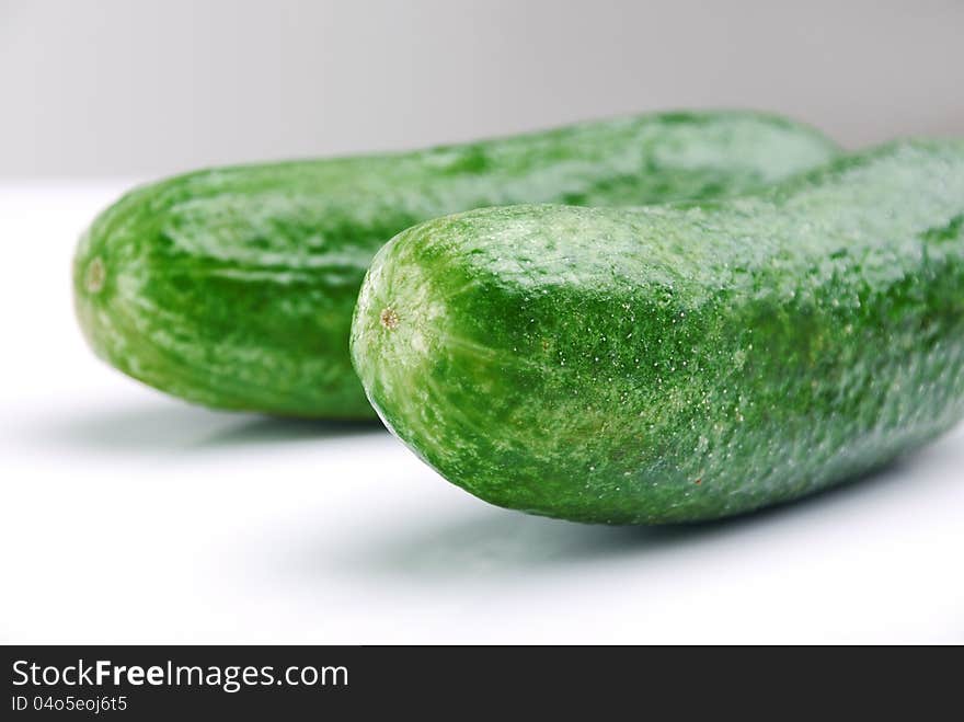 Green cucumber