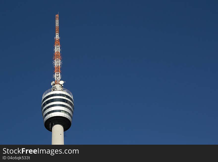 TV Tower Building in Stuttgart, Germany.