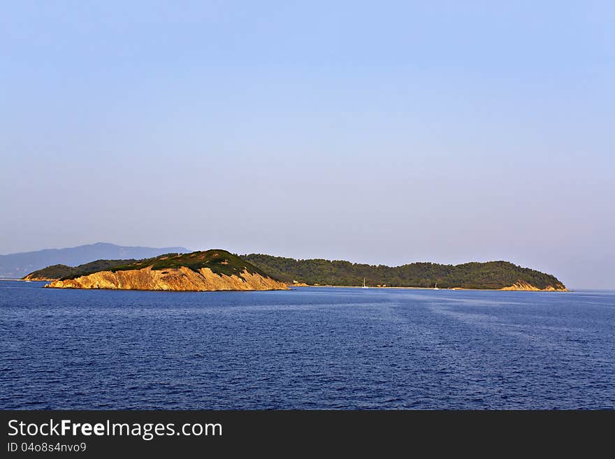 Tsugria island, Vories Sporades, Greece - Hellas