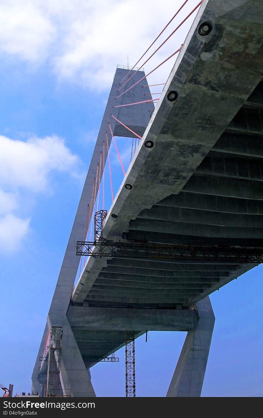 Construction In Bridge