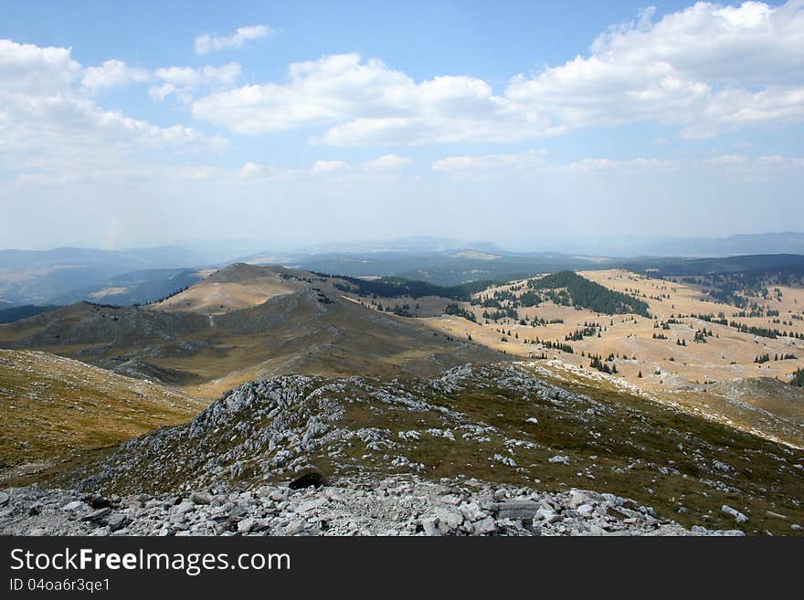 Landscape of Vlasic mountain in Bosnia and Herzegovina. Landscape of Vlasic mountain in Bosnia and Herzegovina