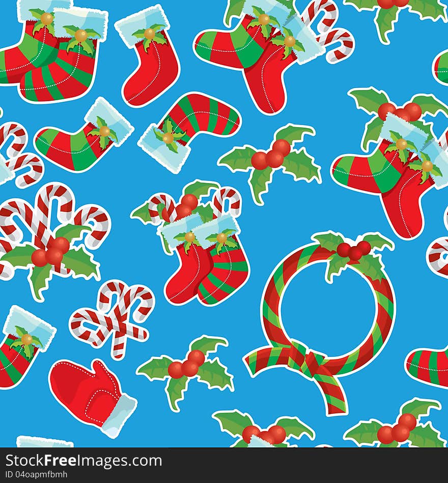 Christmas  Seamless Texture Pattern