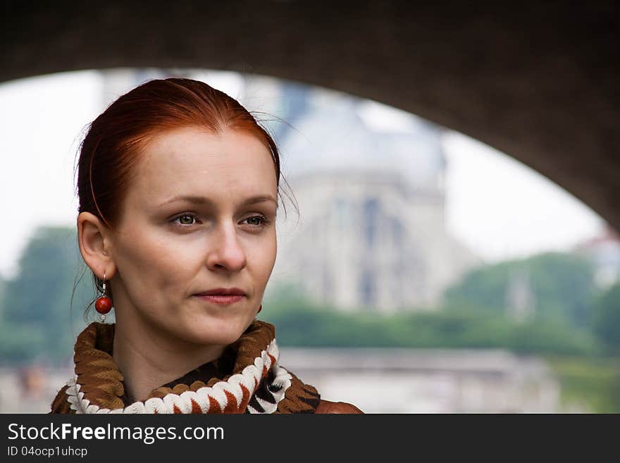 Tourist by the Seine