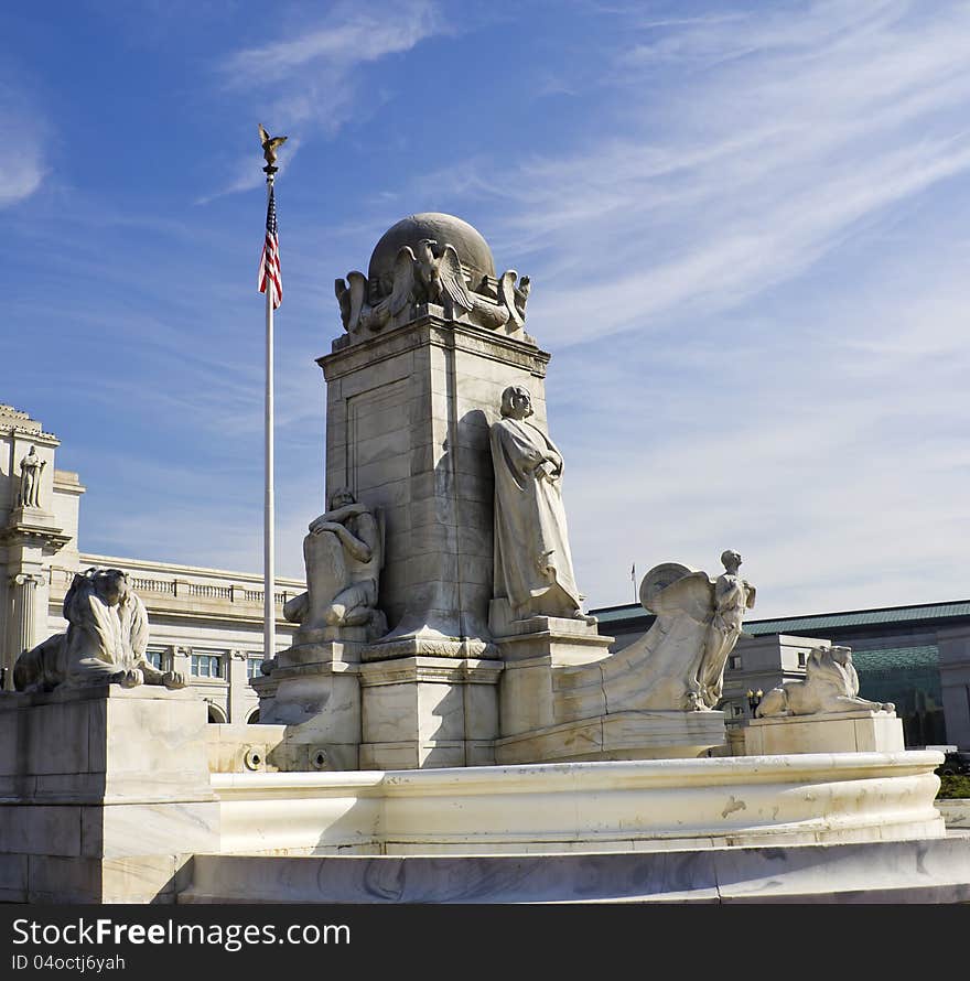 Columbus Monument at Union Station, Washington DC