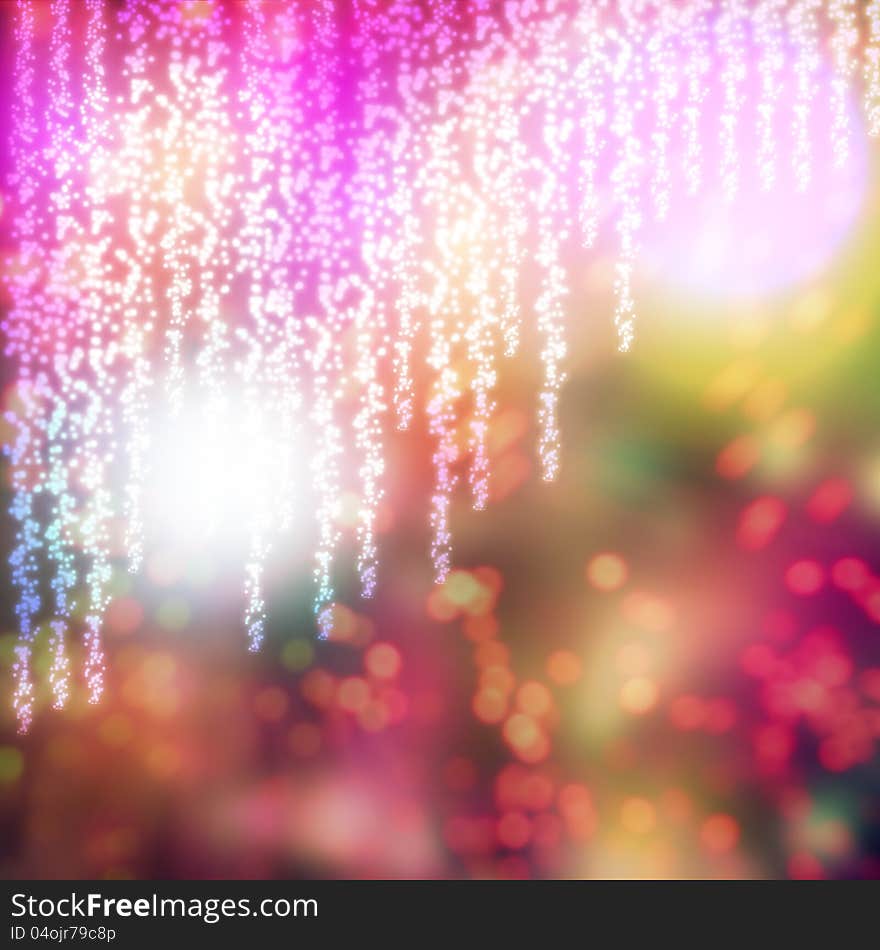 Abstract color backgrounds with beauty bokeh