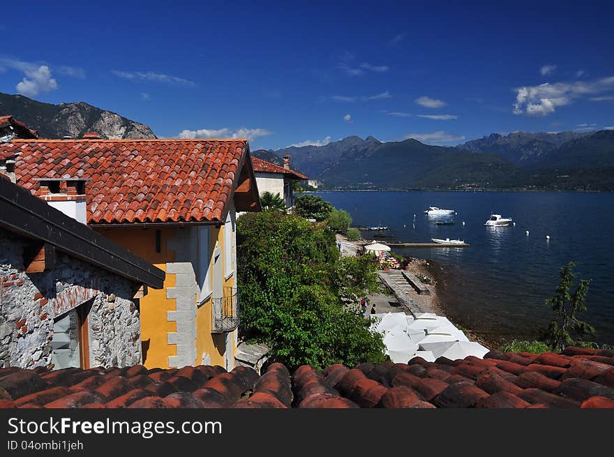 Isola dei Pescatori, lake Maggiore, Italy