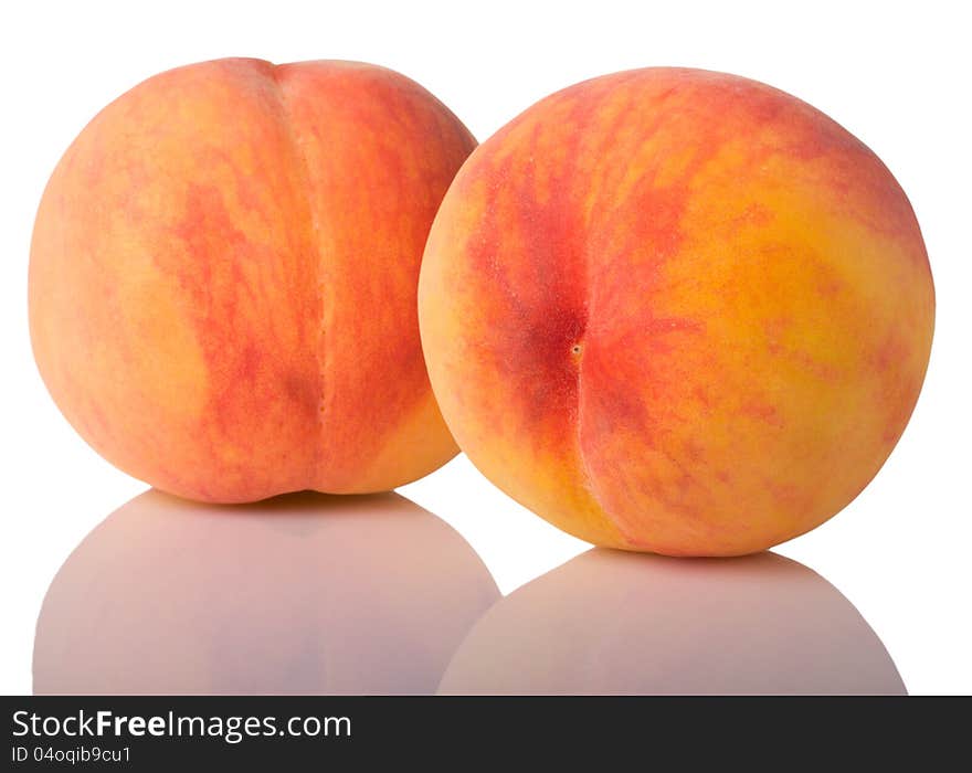 Two peaches