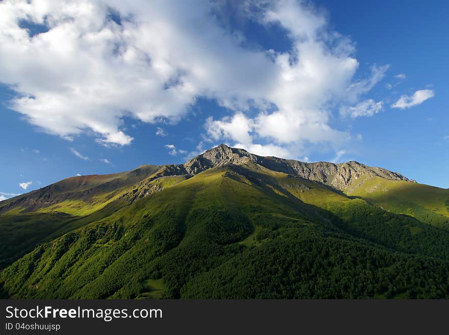 Caucasus Mountains.