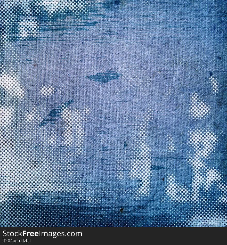 Grunge blue paper texture, distressed background. Grunge blue paper texture, distressed background