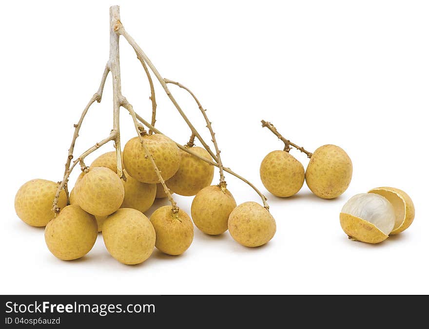 Enjoy longan Thailand tropical fruit in the differ named Lamyai