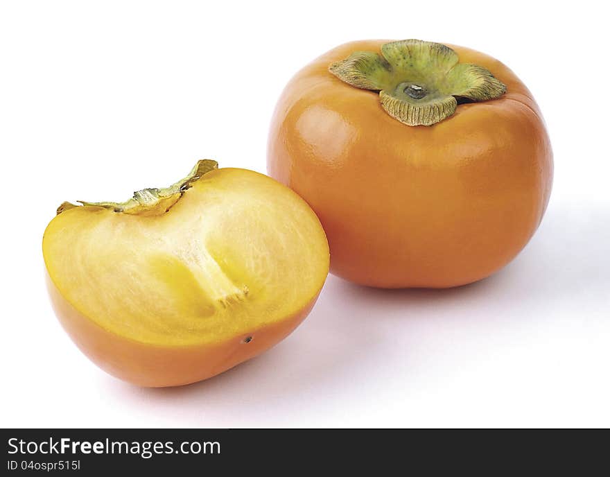 Japanese persimmon a taste of asian tropical fruit