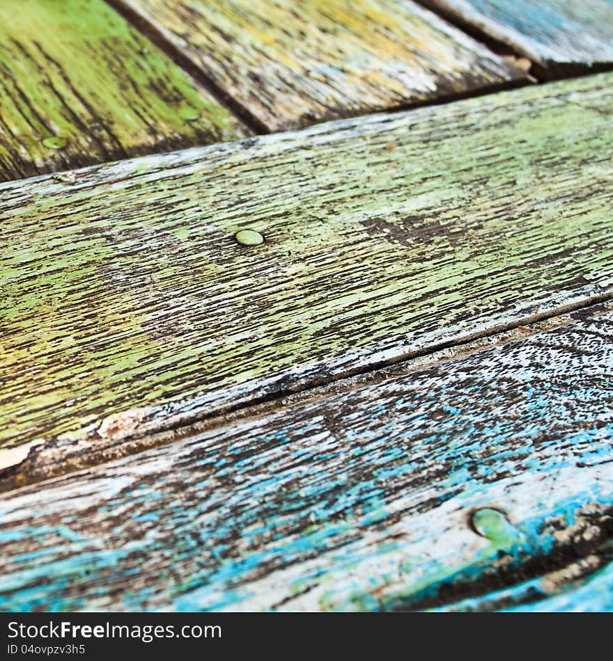 Grunge Wood Planks