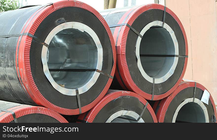 Rolled steel is a raw material for further processing