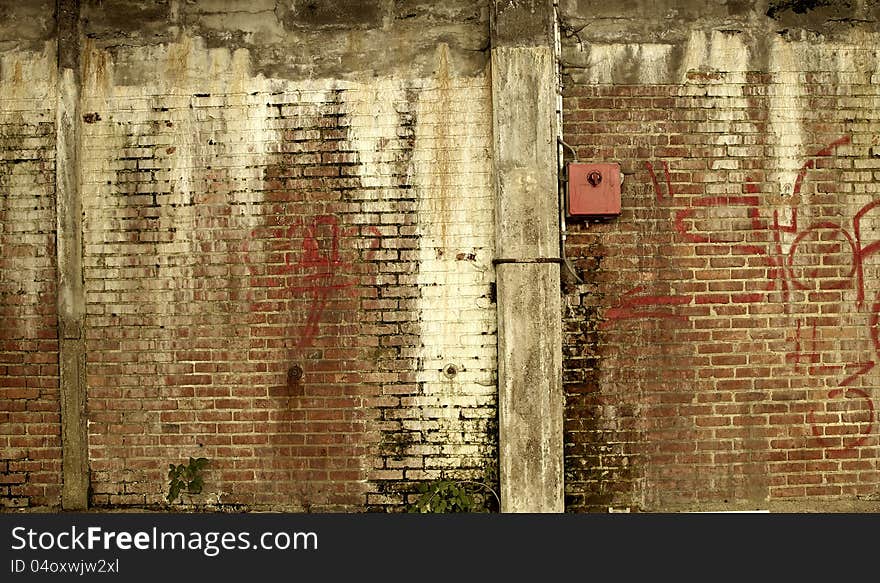 Old Abandoned Wall