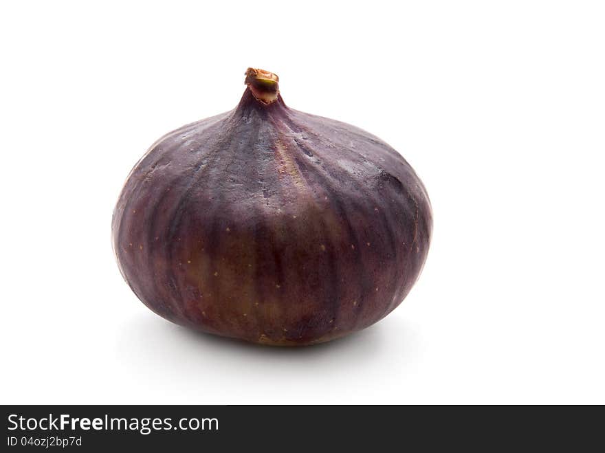 Fig On White Background