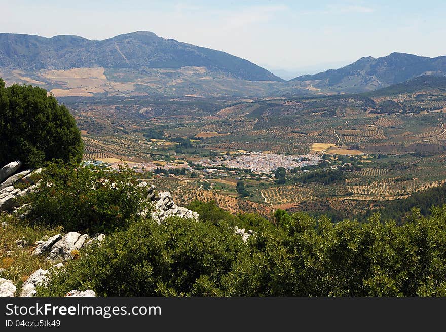 Landscape near Ronda.