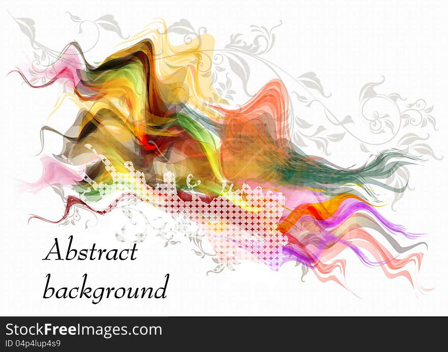 Abstract rainbow vector background. Modern vector. Abstract rainbow vector background. Modern vector