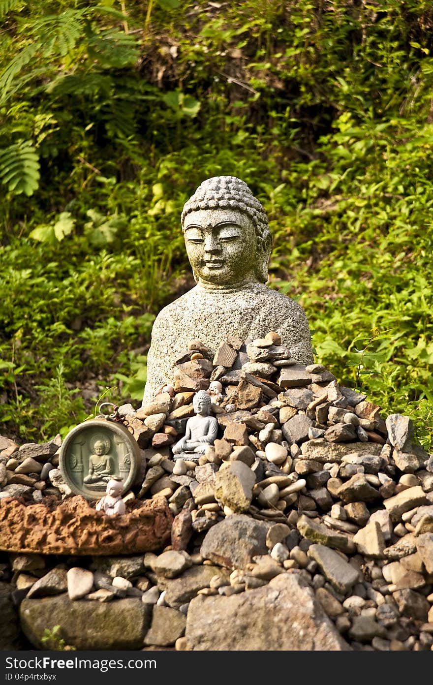 Buddha statue in seoul, korea