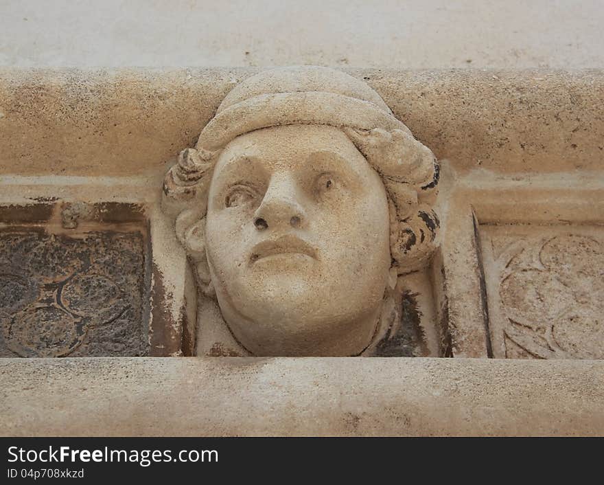 Head Of A Young Man - Sibenik Cathedral