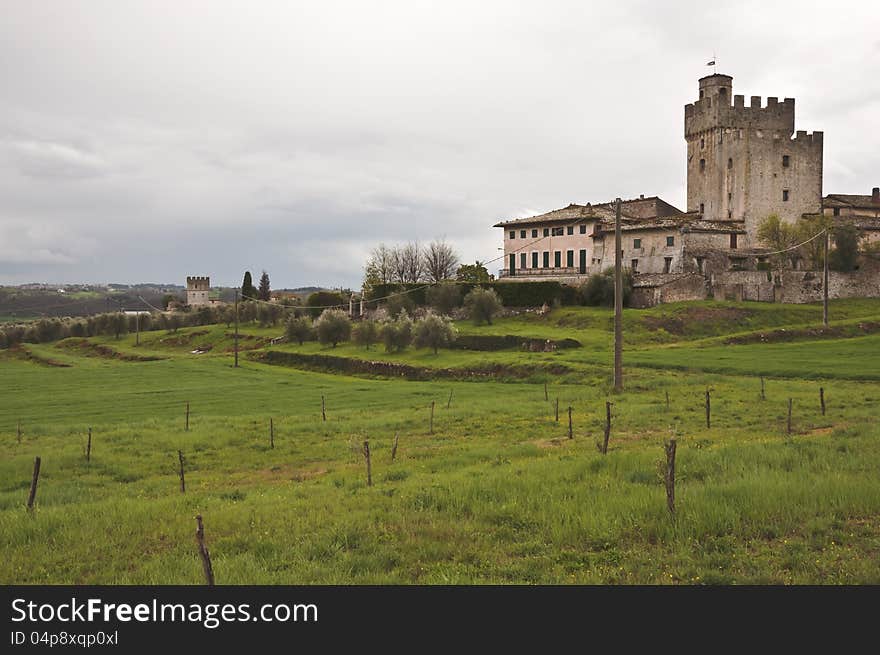 Tuscan castle