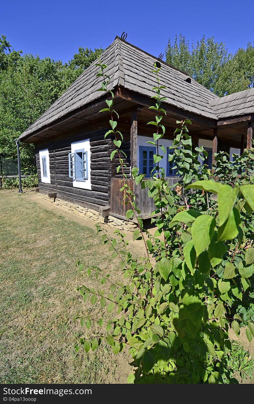 Rustic wooden household