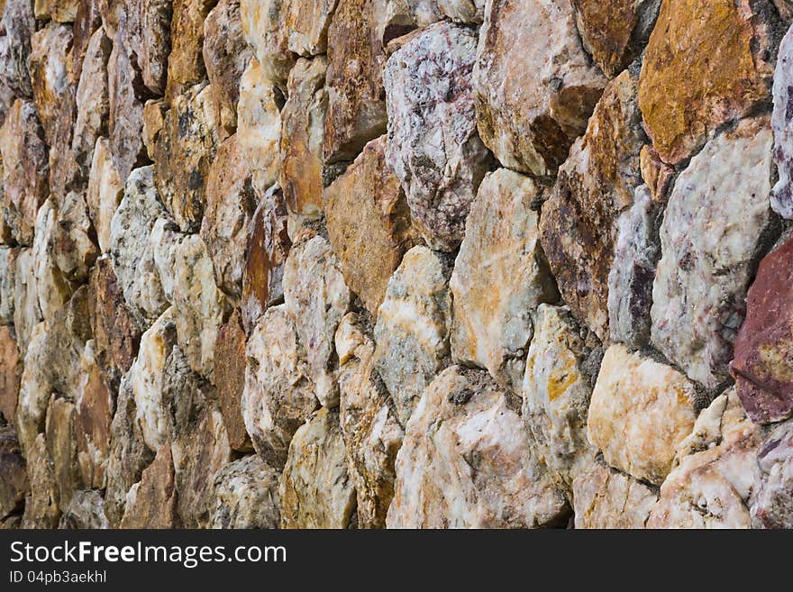 Background of stone wall texture