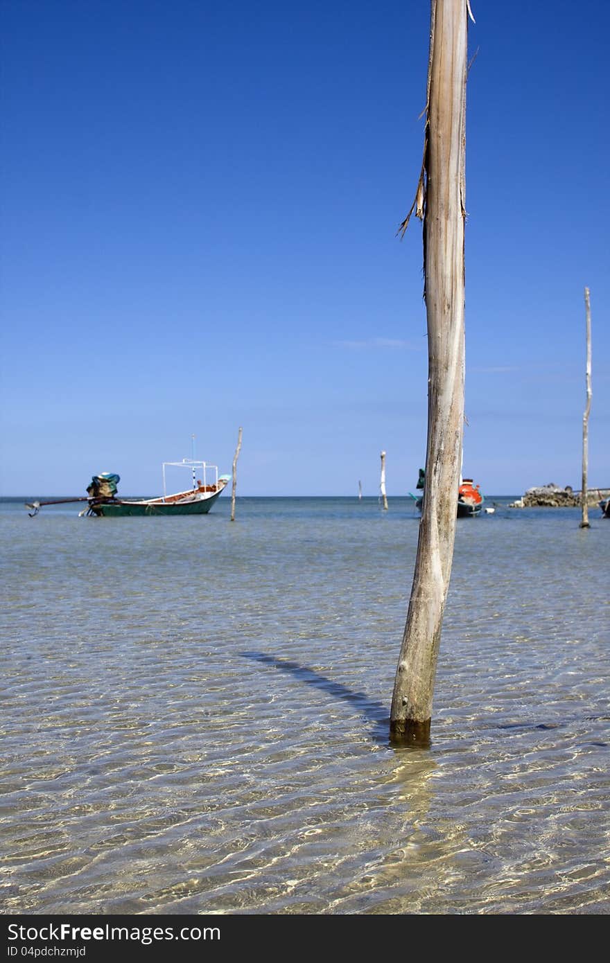 Beach and boat