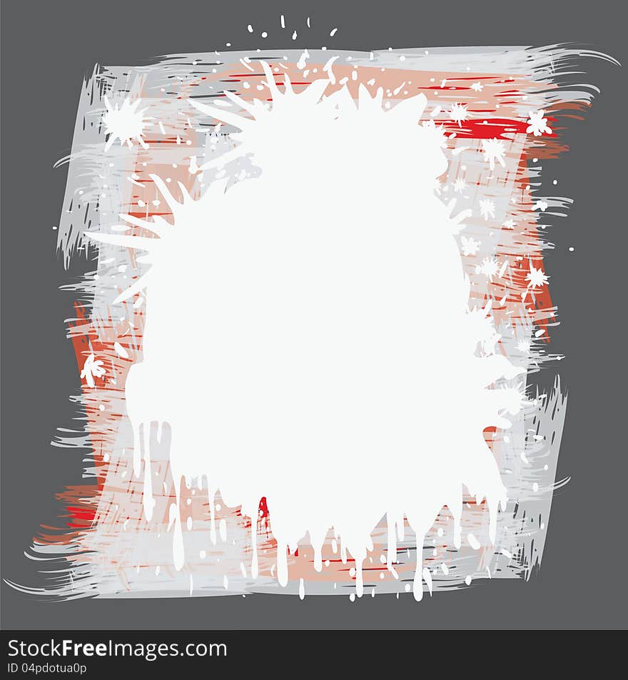 Abstract art hand-painted background