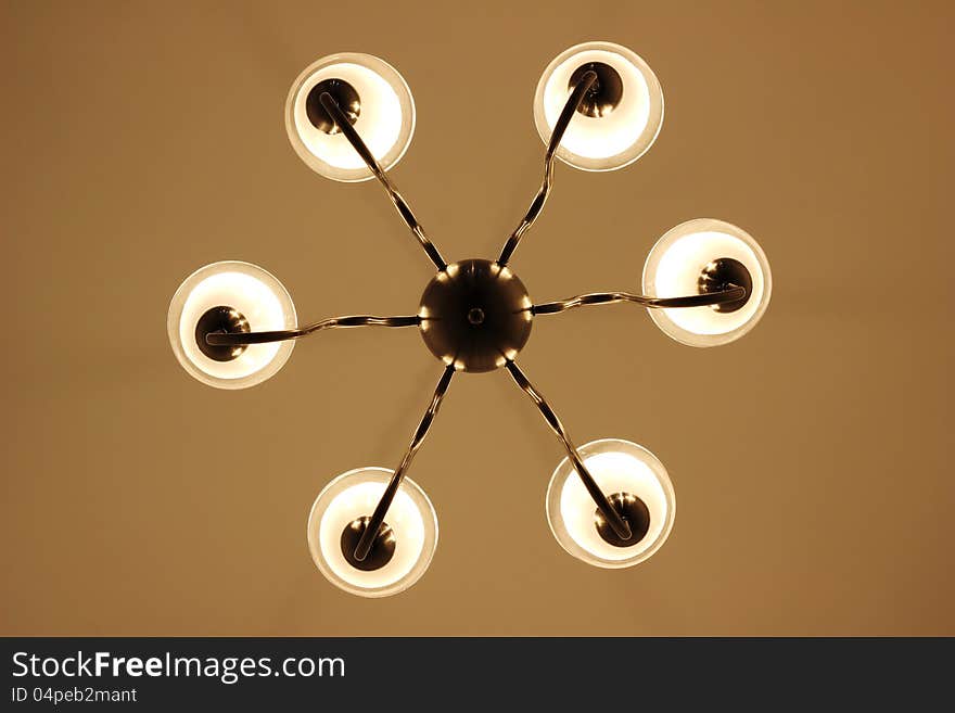 Decoration light, simple chandelier