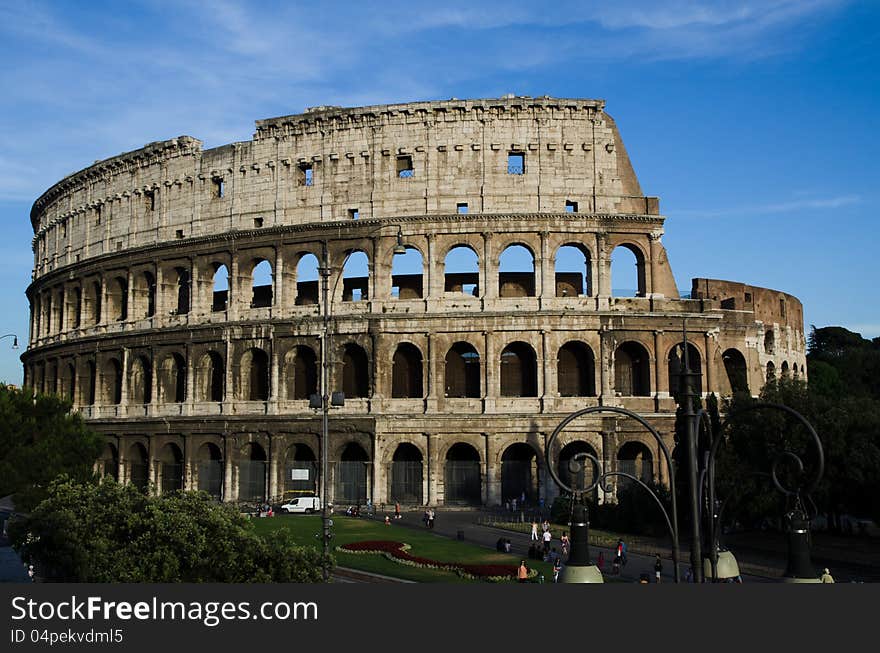 Colosseum in Rome, Italy