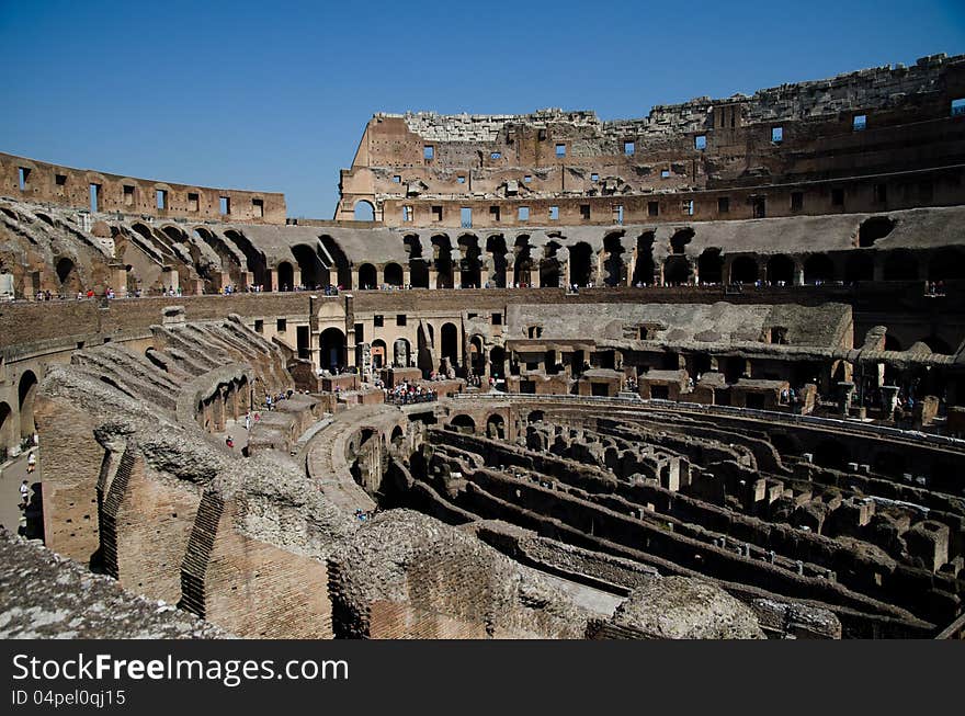 Colosseum in Rome, Italy