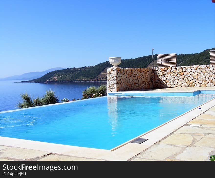 Outdoor Pool For Relaxation