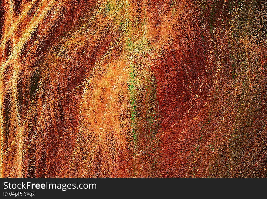 Colorful abstract painted effected background