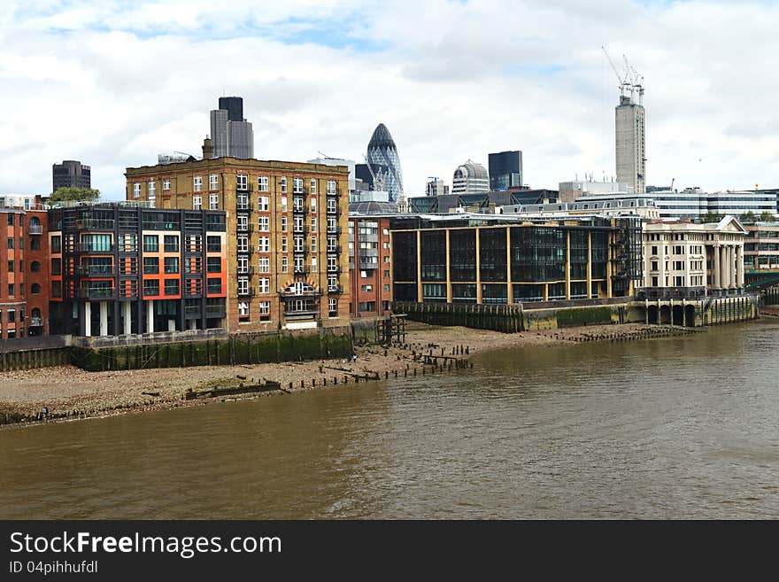 London -view From Millenium Bridge