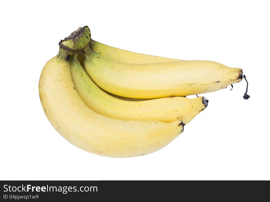 Bananas Isolated On White Background