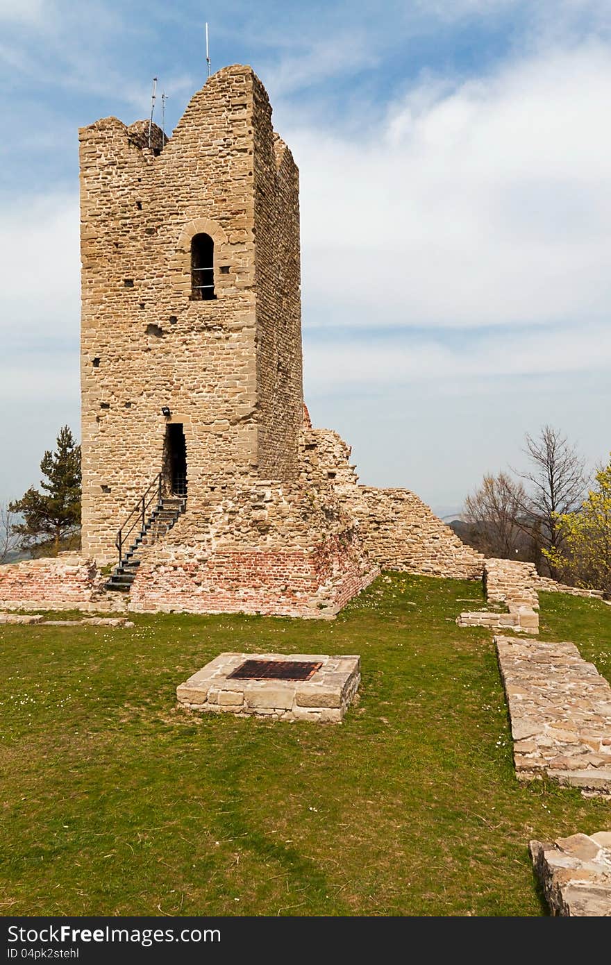 Ruined tower