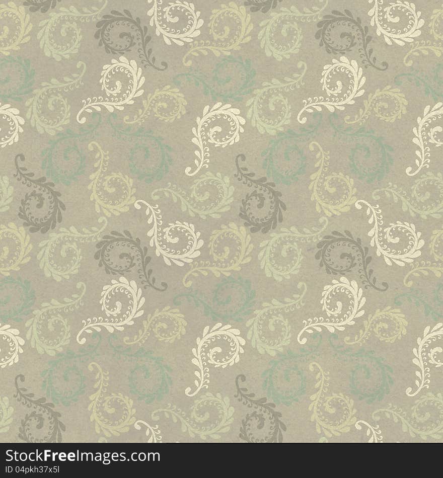 Fern seamless pattern