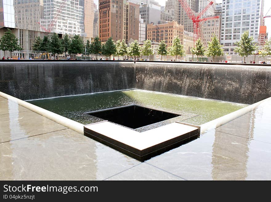 Memorial PooL New York city