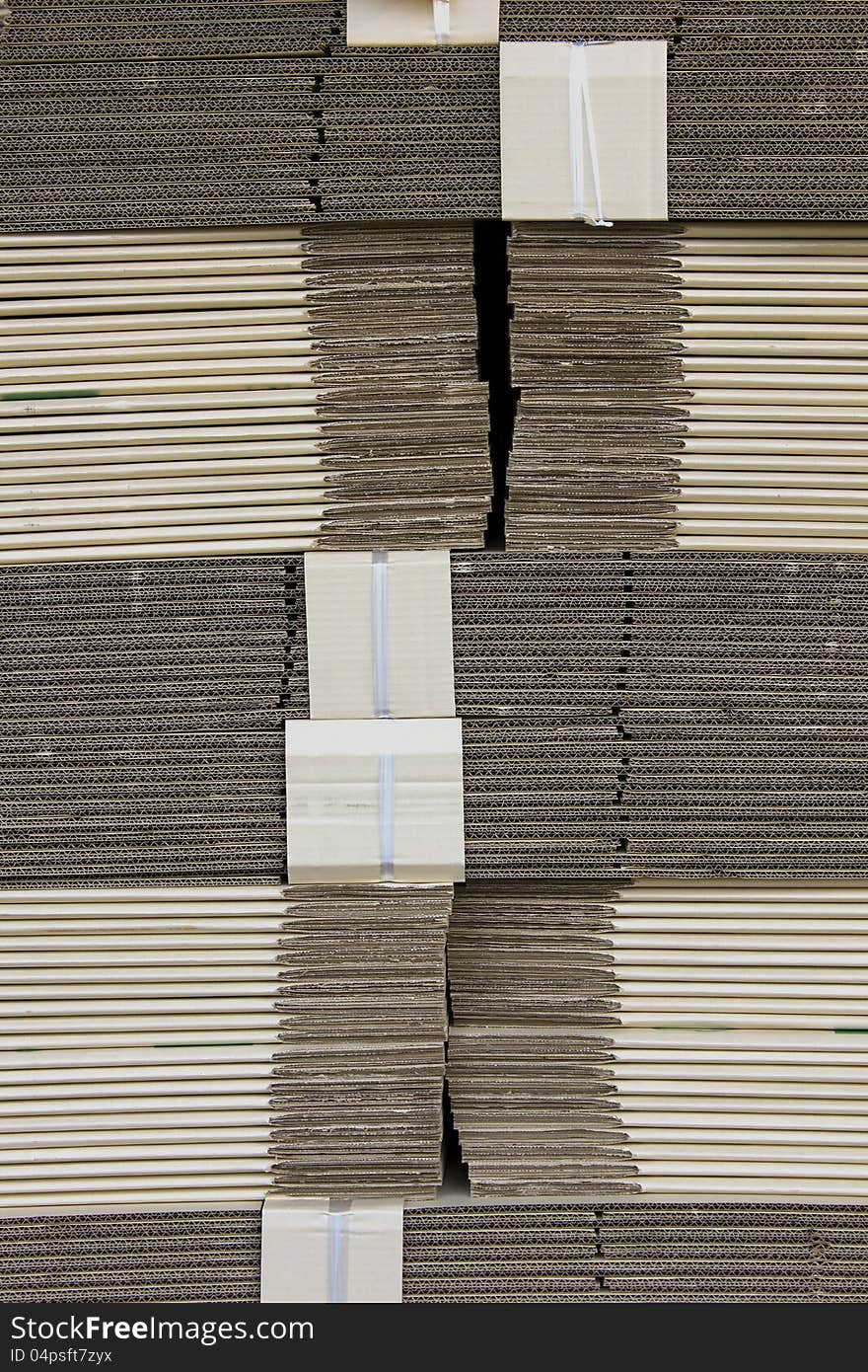 Folding carton.