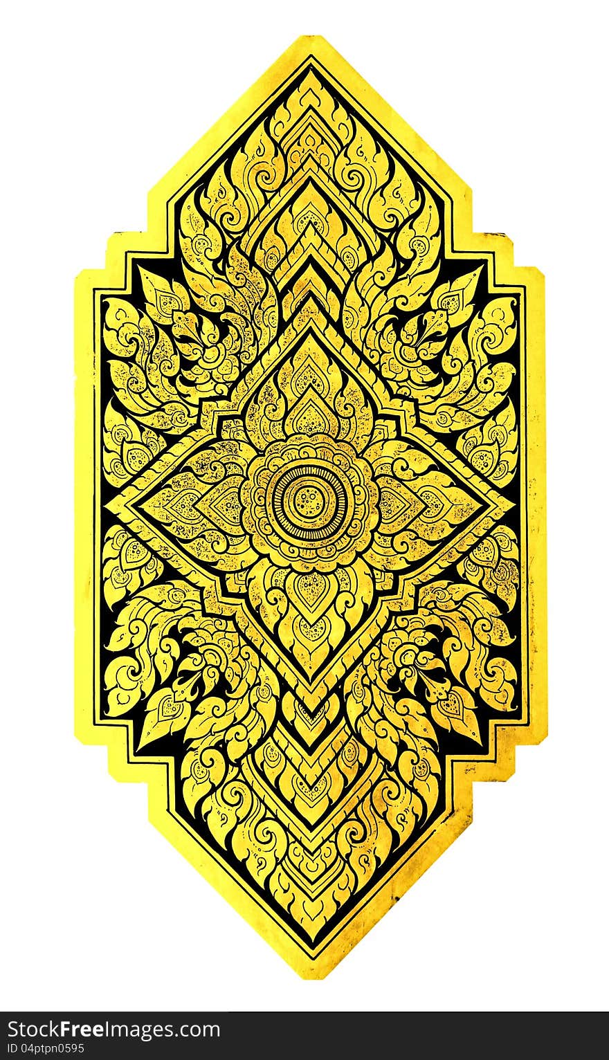 Traditional Thai style symbol